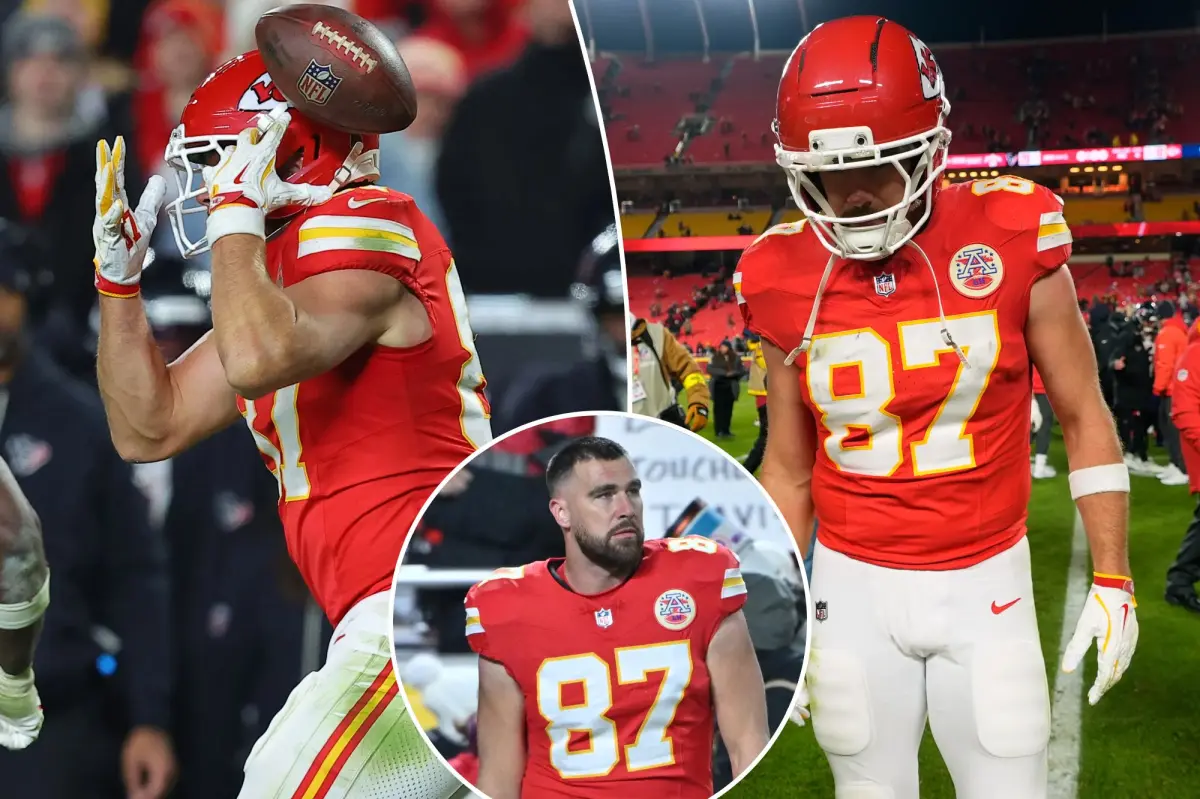 Travis Kelce seems to have reached his lowest point with the Chiefs.