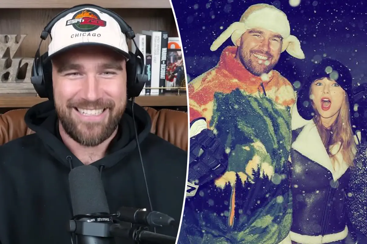 Travis Kelce shares details about Christmas festivities with Taylor Swift