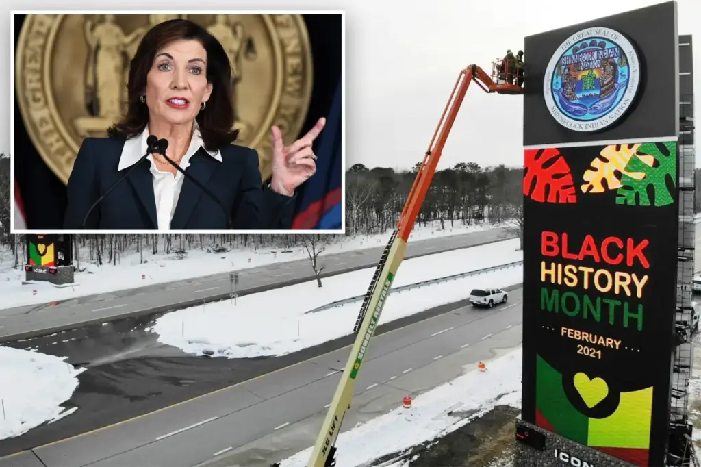 Tribe asserts that section of Sunrise Highway is unlawful