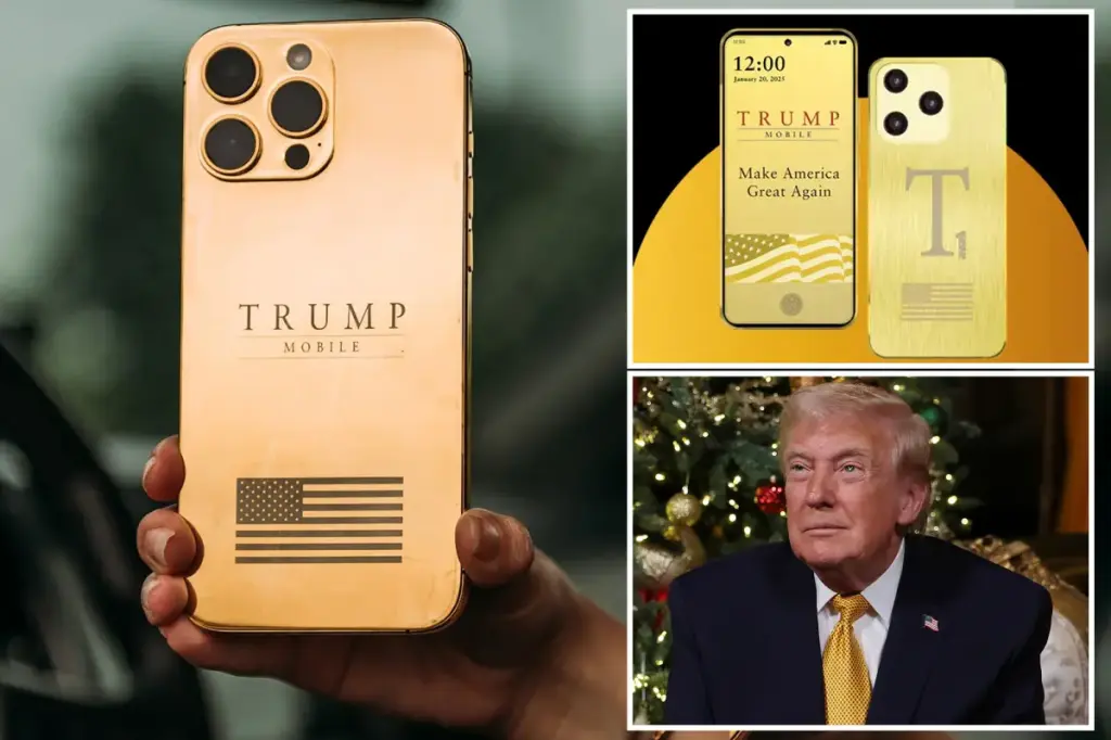 Trump Mobile pushes back release of gold phone, citing government shutdown: report