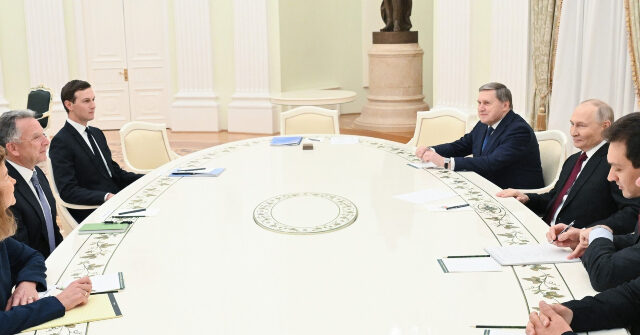 Trump Representatives Meet with Putin in Moscow