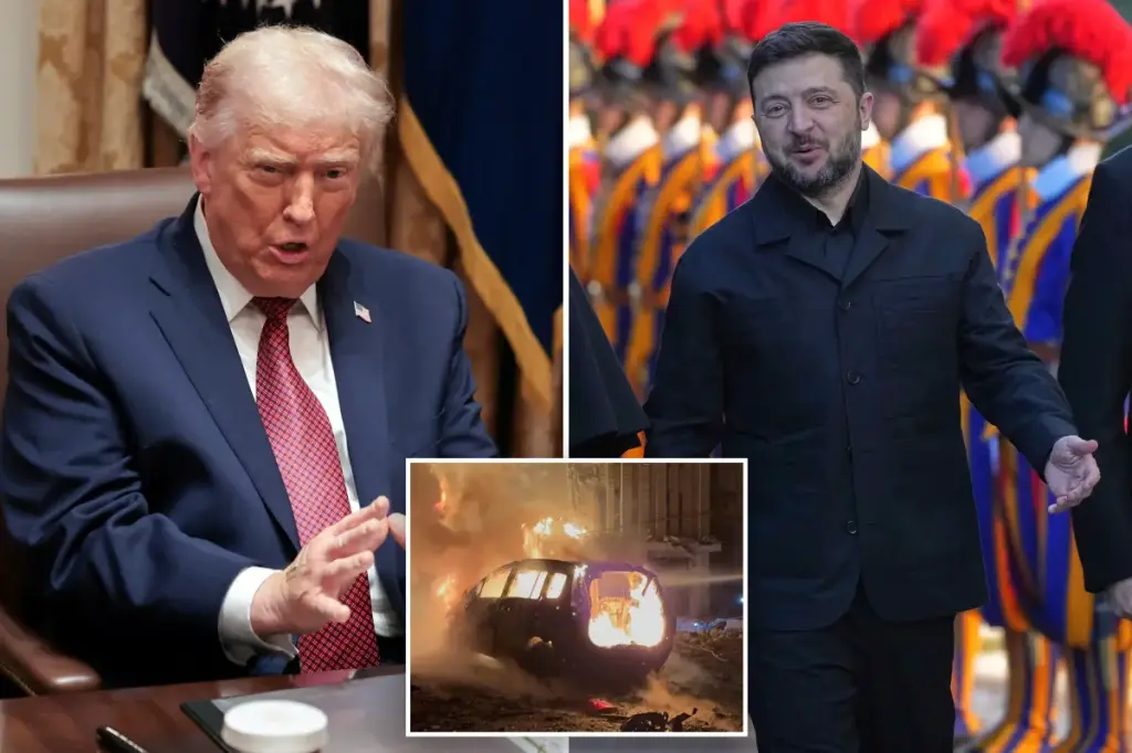 Trump believes Ukraine should proceed with elections even though war is ongoing.