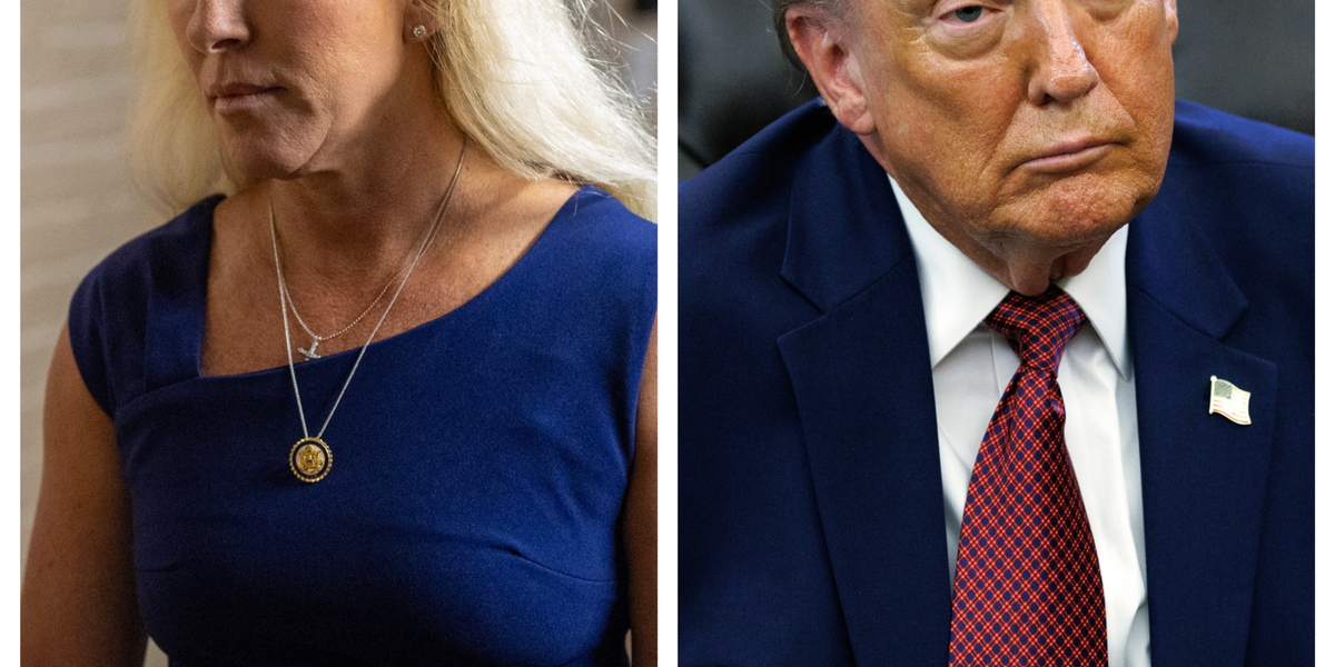 Trump criticizes MTG after she says he incited death threats against her.