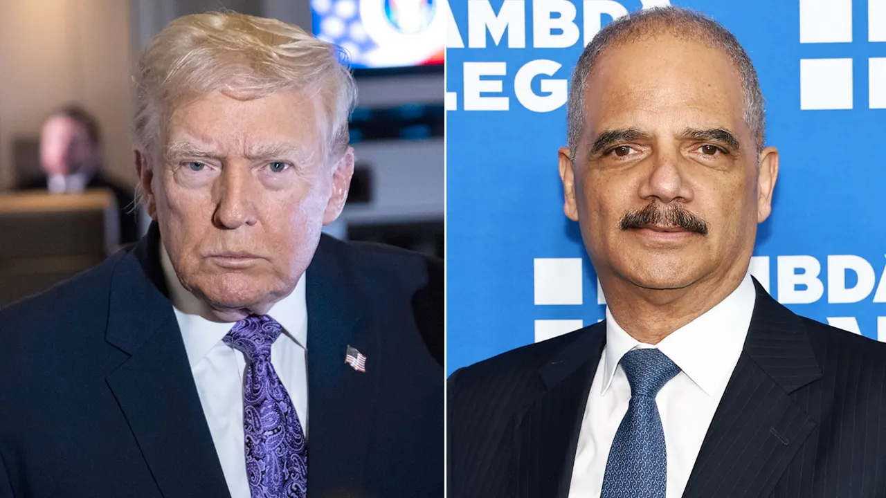 Trump emphasizes Eric Holder's remarks while urging Senate Republicans to eliminate the filibuster