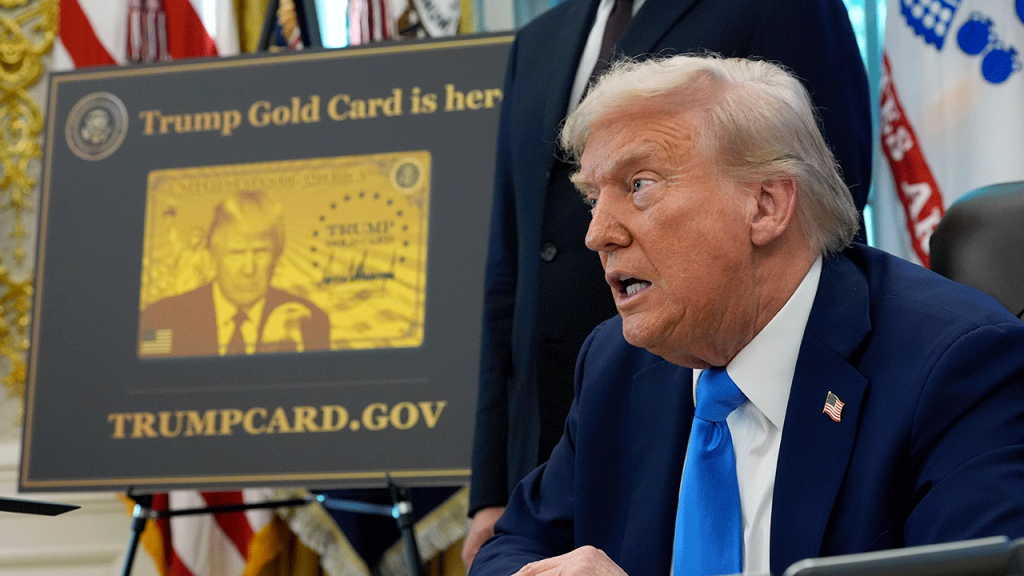 Trump's 'Gold Card' provides a million-dollar opportunity for entry into the US