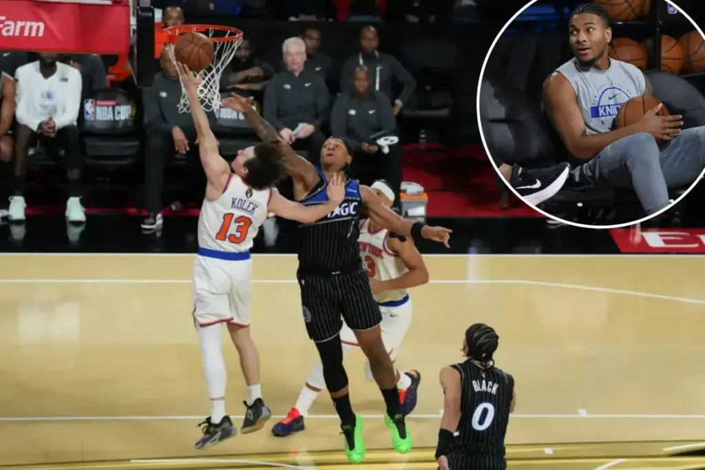 Tyler Kolek makes a statement for the Knicks in Miles McBride's absence