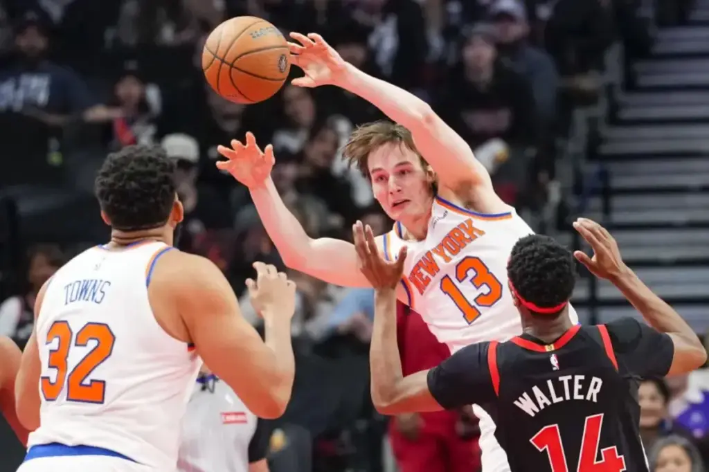 Tyler Kolek's role with the Knicks has expanded as another NBA Cup bonus is at stake.