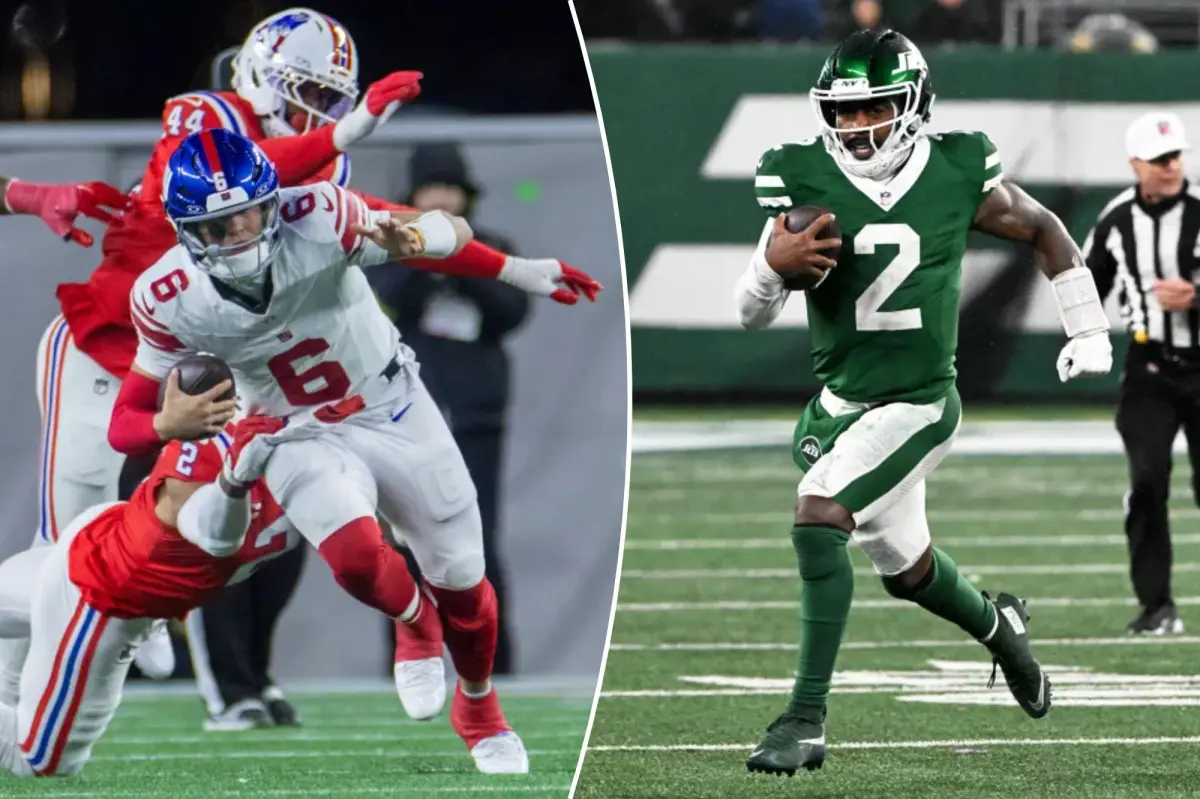 Tyrod Taylor gives Jaxson Dart advice as Giants quarterback faces dual-threat challenges