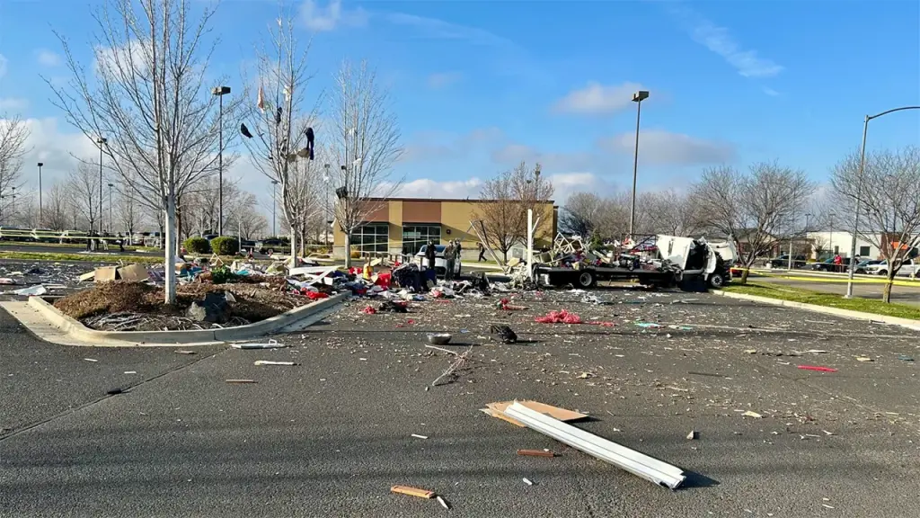U-Haul truck blast claims life of 1 in Idaho shopping center parking lot