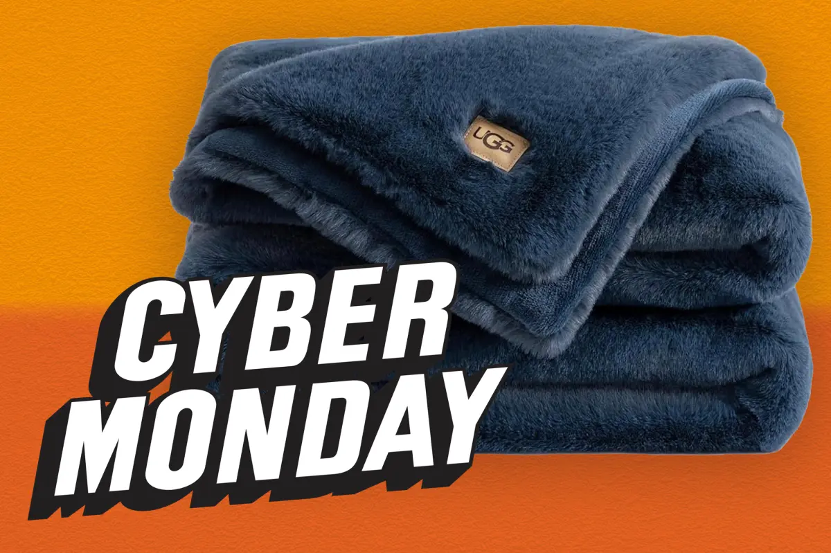 UGG Euphoria Plush Faux Fur Throw Blanket is now 46% off for Cyber Monday