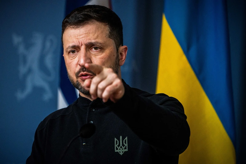 Under pressure from Trump, Zelensky states Ukraine will conduct elections if Western allies ensure security.