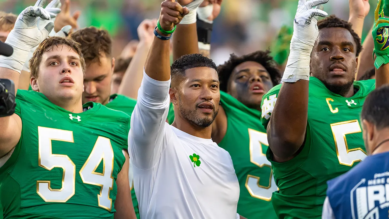 Urban Meyer offers guidance to Marcus Freeman