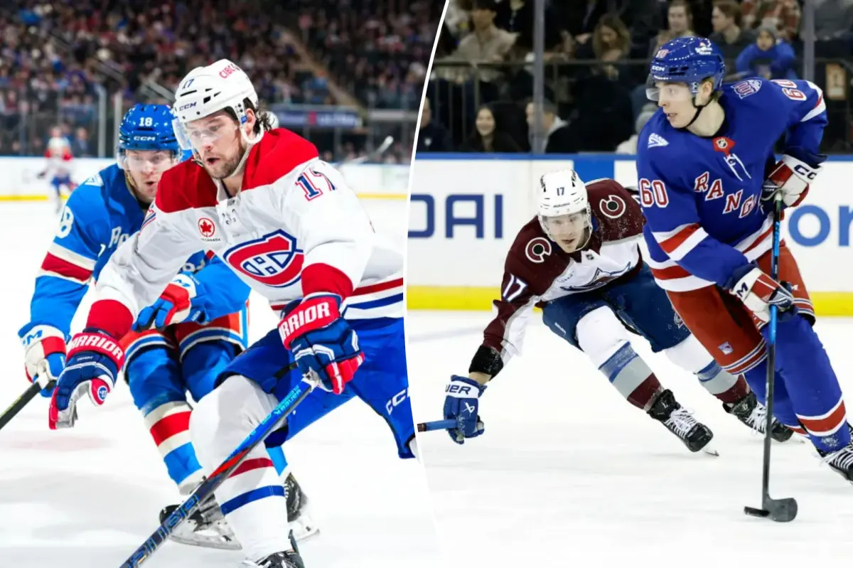 Urho Vaakanainen takes Scott Morrow's spot in the Rangers' lineup