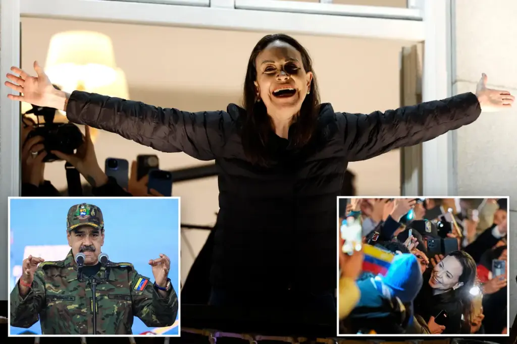 Venezuelan opposition figure Machado surfaces in Norway after being in hiding for months