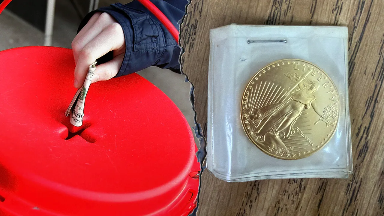 Vermont Salvation Army discovers valuable gold coin in donation bucket