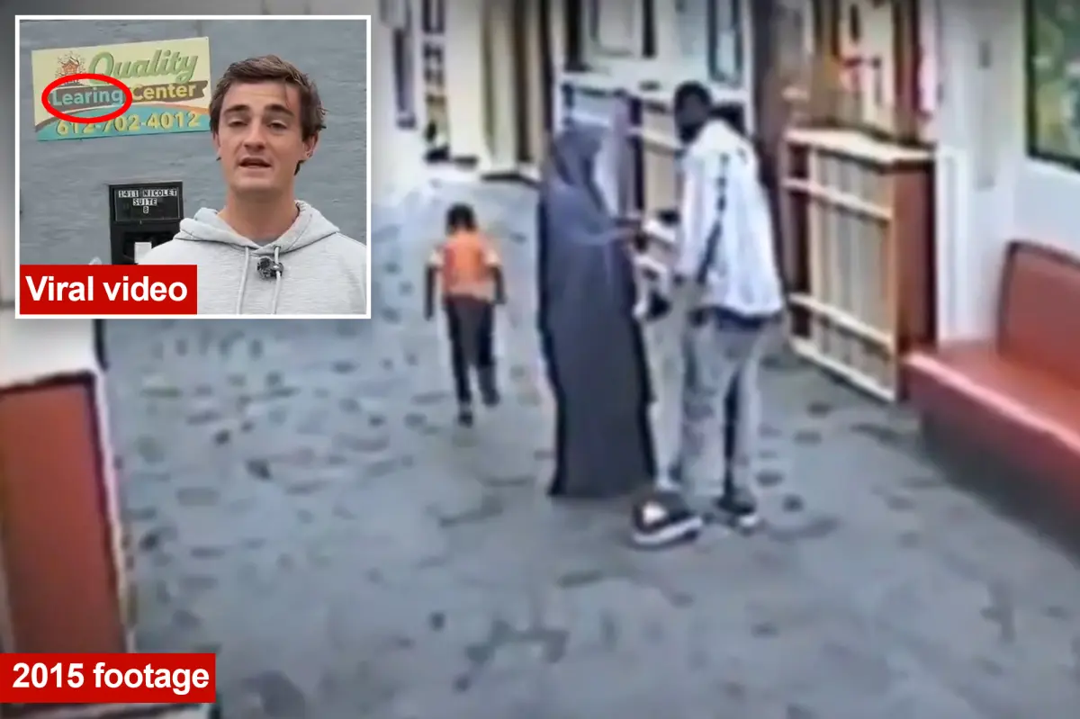 Video from a Minnesota daycare reveals parents acting as if they are dropping off their children.