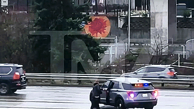 Video shows suspect dragging trooper from vehicle and taking cruiser on I-5