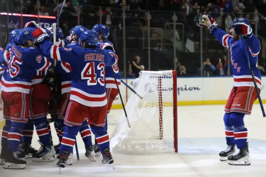 Vladislav Gavrikov's goal leads Rangers to a home overtime victory against the Stars