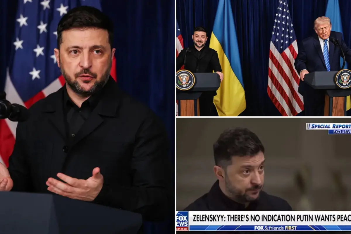 Volodymyr Zelensky parts ways with President Trump, expresses skepticism about Vladimir Putin's desire for peace in Ukraine: 'I don't see it'