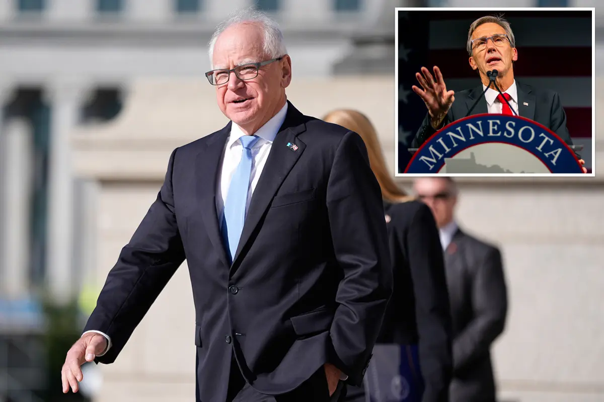 Walz held responsible for COVID fraud issue, says GOP opponent