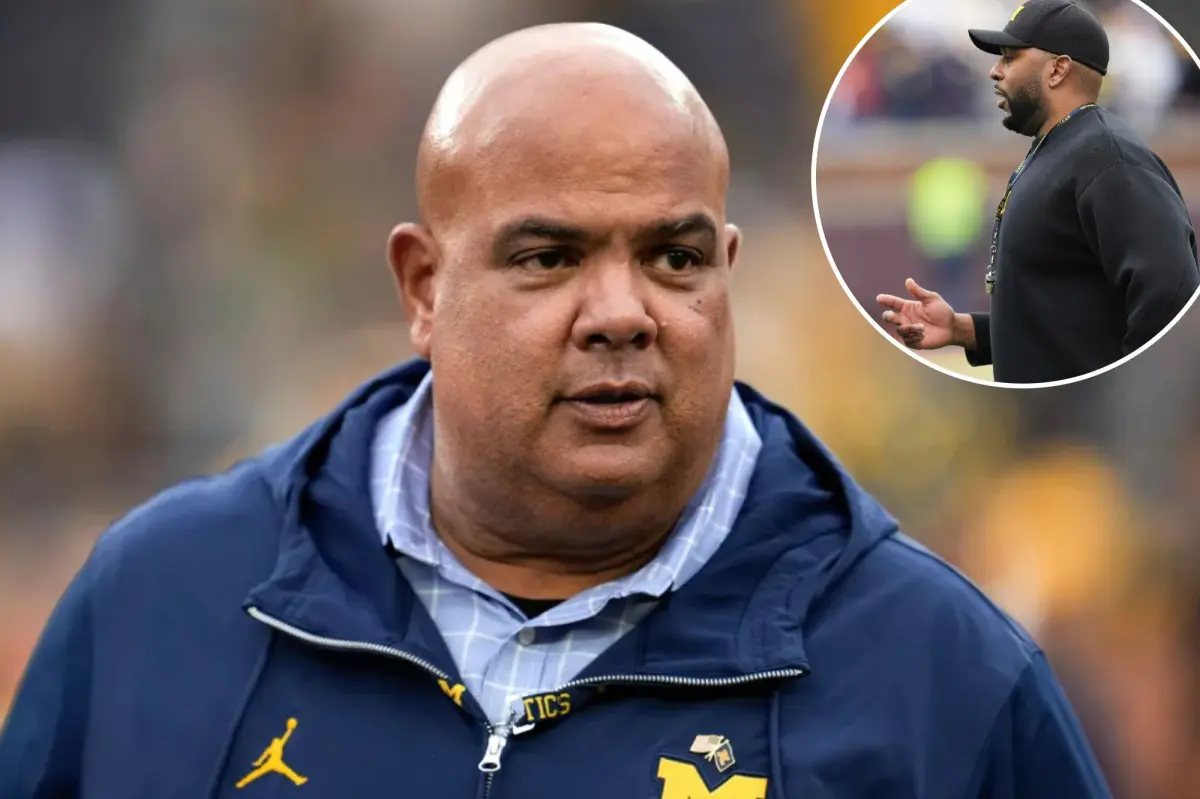 Warde Manuel continues as athletic director after the Sherrone Moore incident