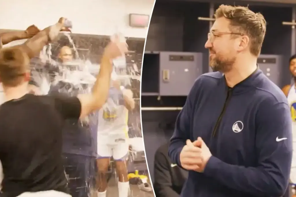 Warriors honor Chris DeMarco as he prepares to lead Liberty