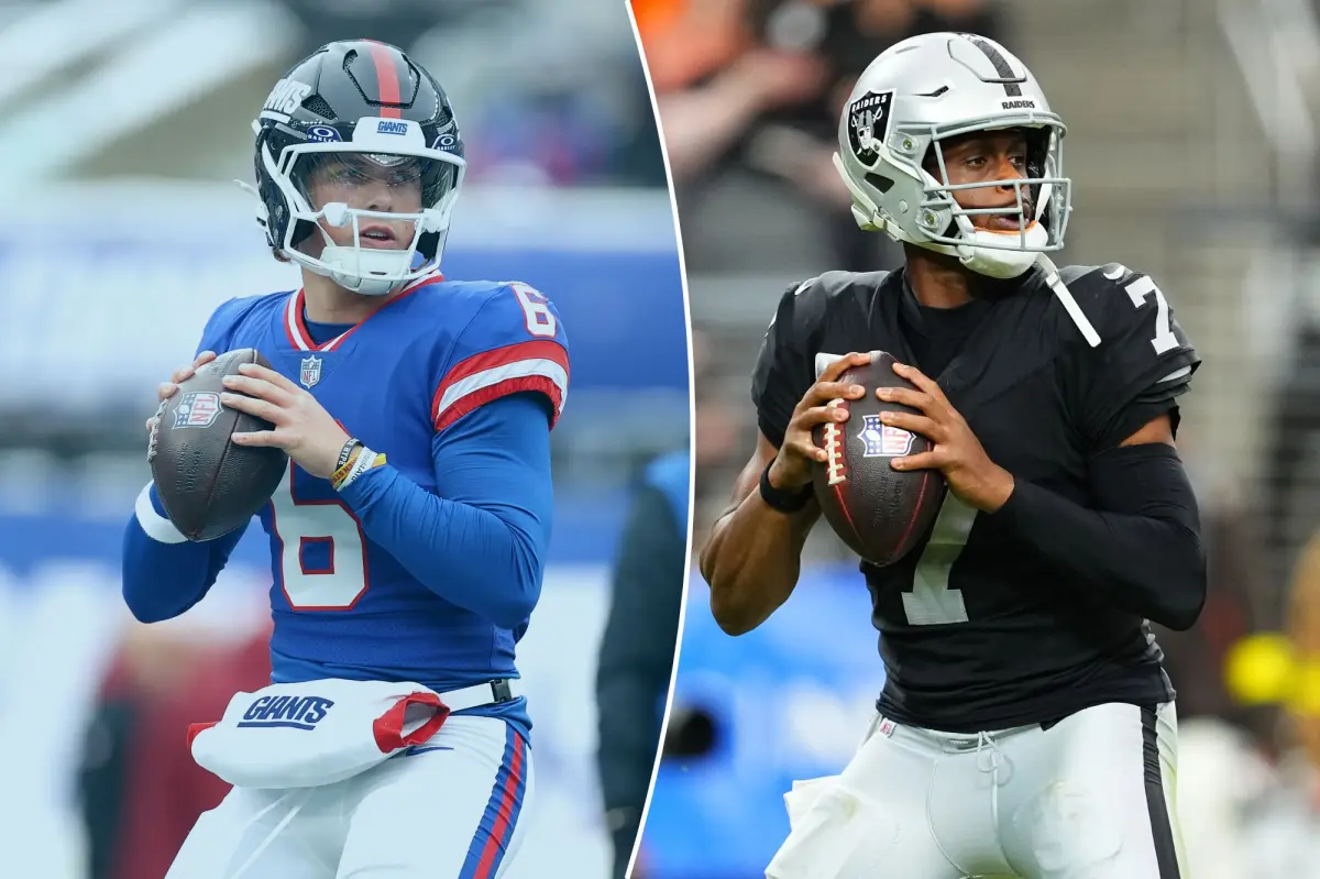 Ways to watch Giants vs. Raiders live at no cost