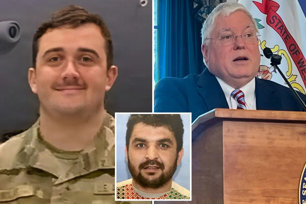 West Virginia governor says National Guard member Andrew Wolfe, who was shot in DC, is showing improvement.
