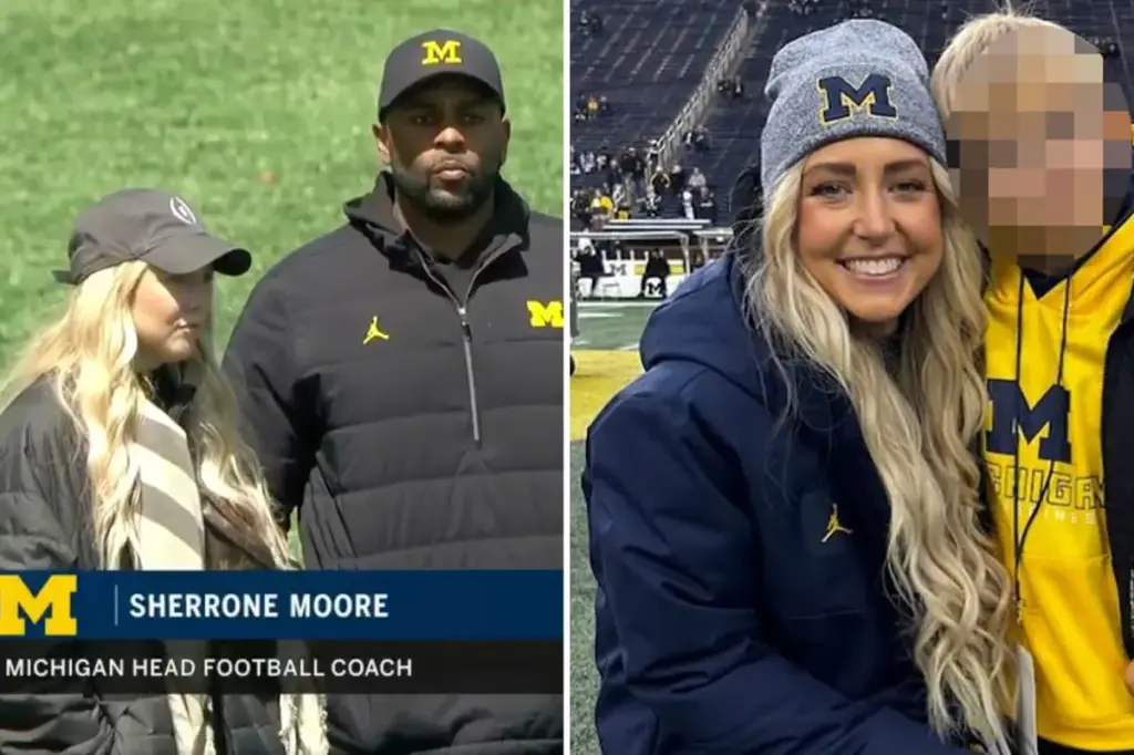 Who is Paige Shiver, the assistant to dismissed Michigan coach Sherrone Moore?