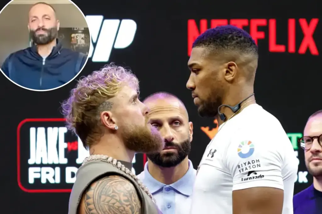 Why Nakisa Bidarian decided to support Jake Paul's match with Anthony Joshua