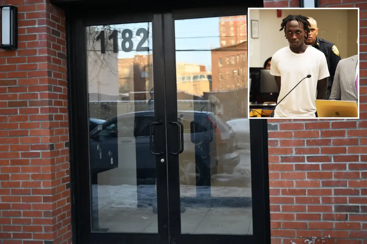 Woman in New York City stabbed by neighbor upset about dog while attacker's boyfriend restrained her in elevator, according to authorities.