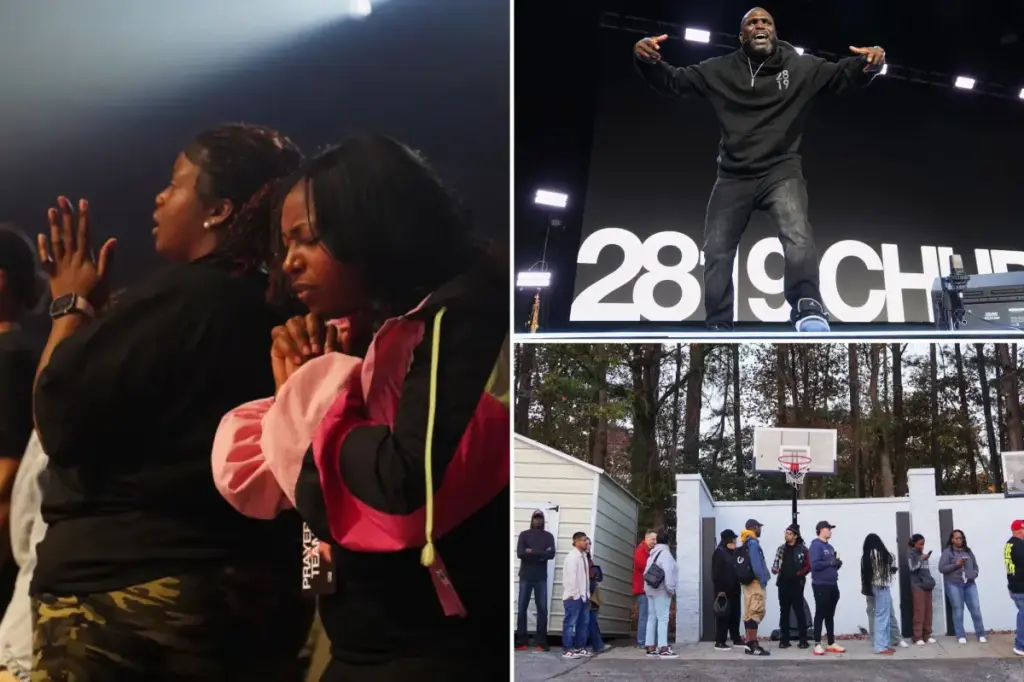 Young people are queuing up for this rapidly expanding church in Atlanta