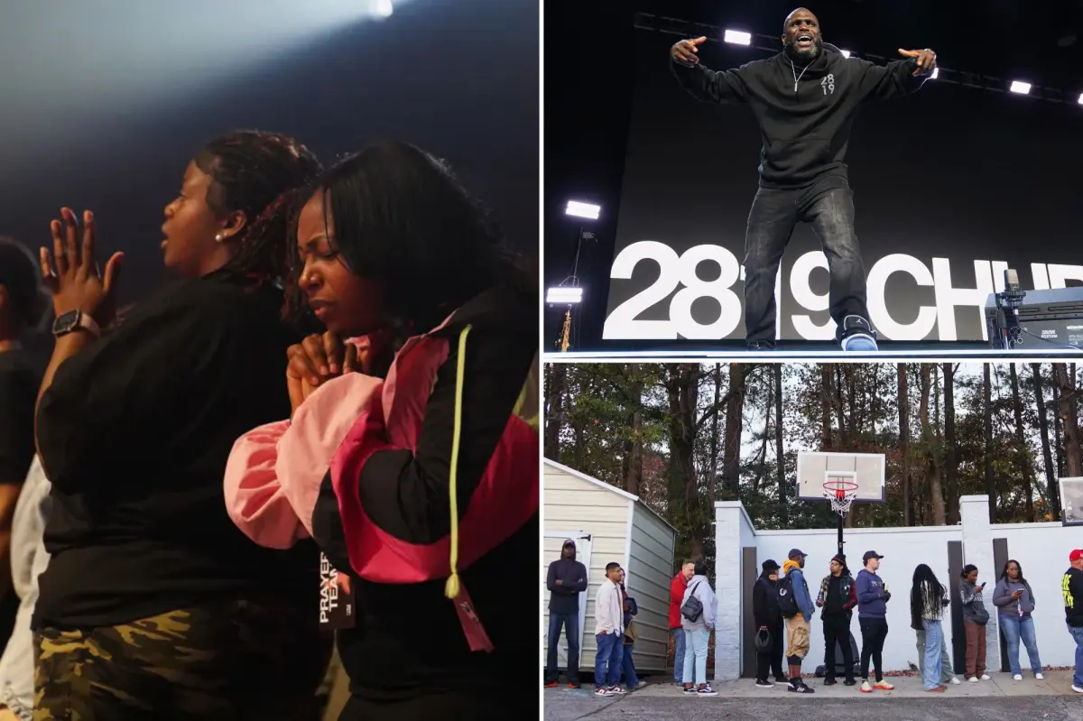 Young people are queuing up for this rapidly expanding church in Atlanta
