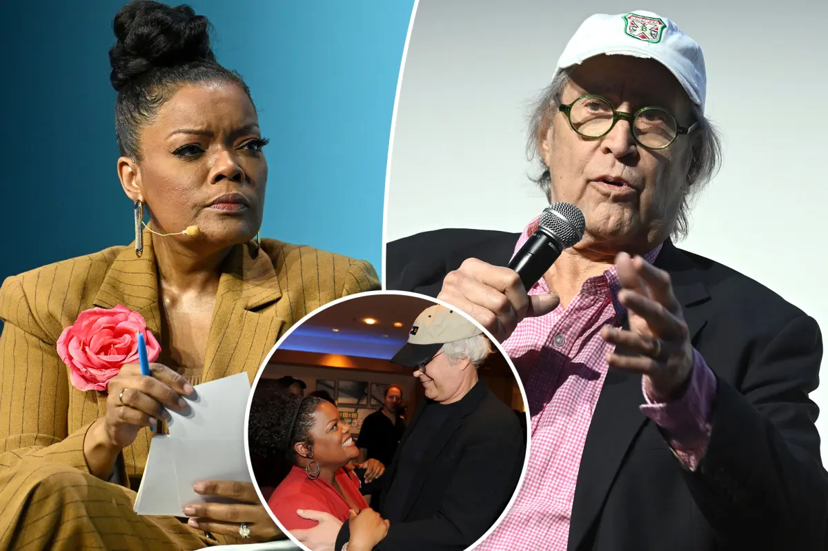 Yvette Nicole Brown responds to the Chevy Chase N-word controversy involving her 'Community' co-star.