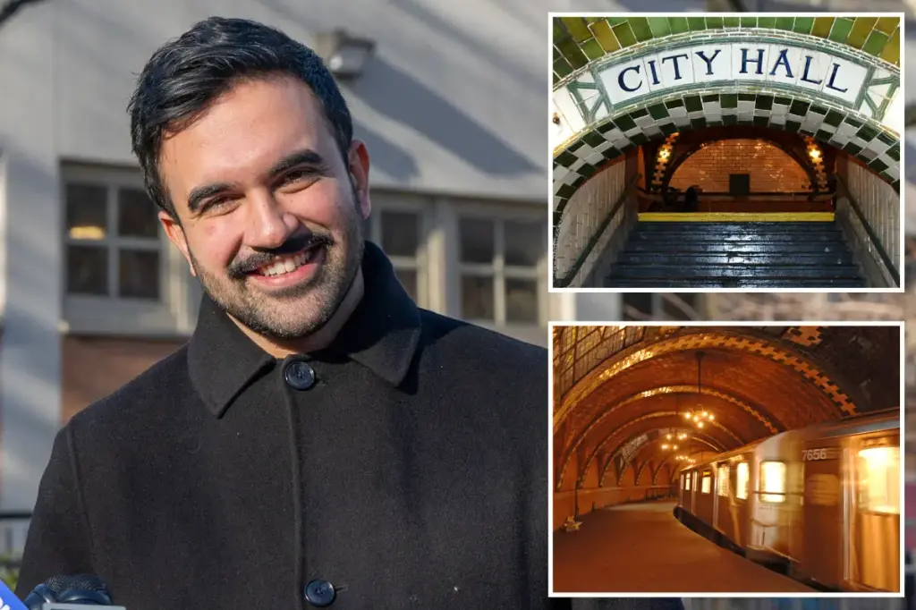 Zohran Mamdani will take the oath of office as NYC mayor at the former City Hall subway station.