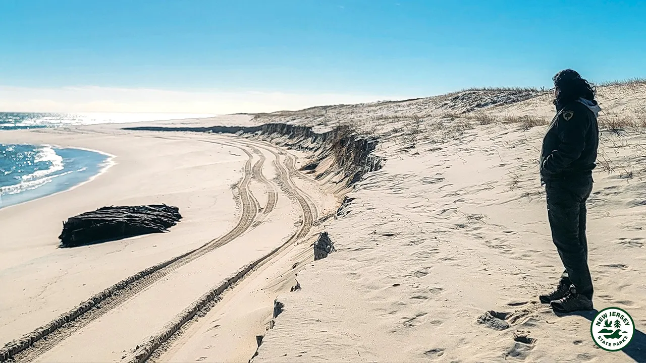 19th-century shipwreck uncovered on New Jersey beach as authorities issue a caution