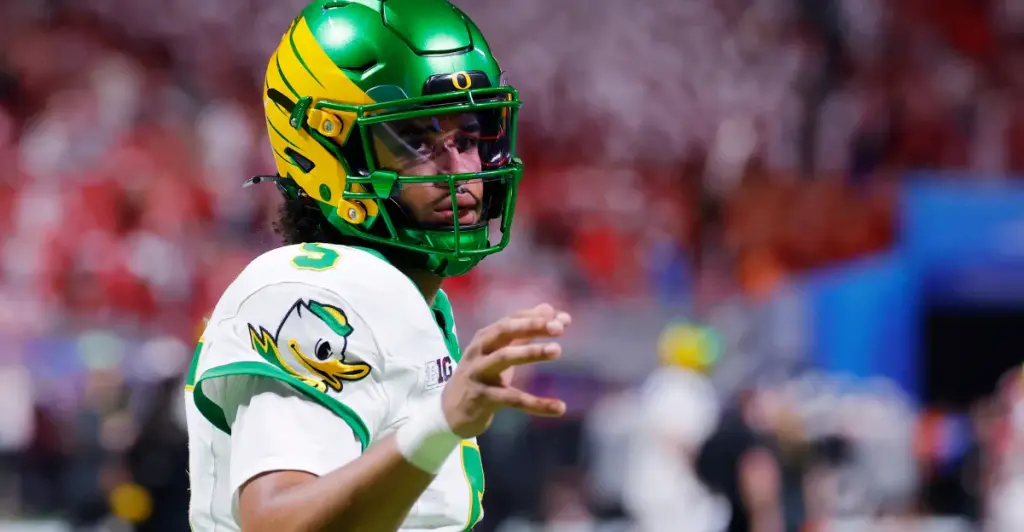 2026 NFL mock draft: Dante Moore's return to Oregon influences the first round