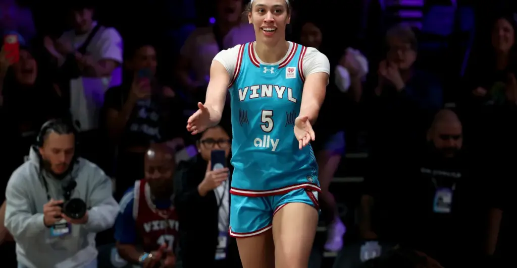 A WNBA player has just made history, and it's worth seeing.