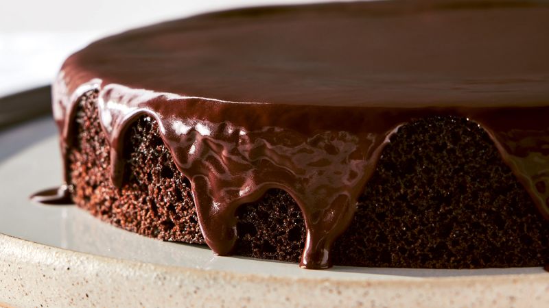 A cookbook writer enjoyed chocolate cake every day for six years and is now sharing her recipe.