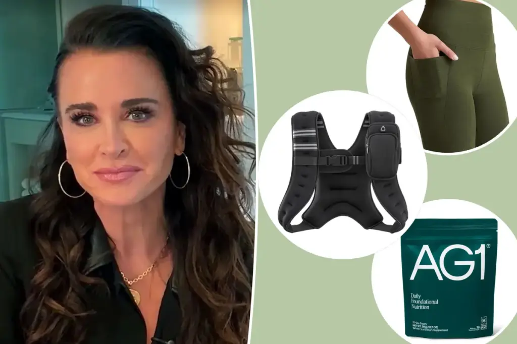 A look at Kyle Richards’ health routine: 'Magical' supplements, leggings, and more
