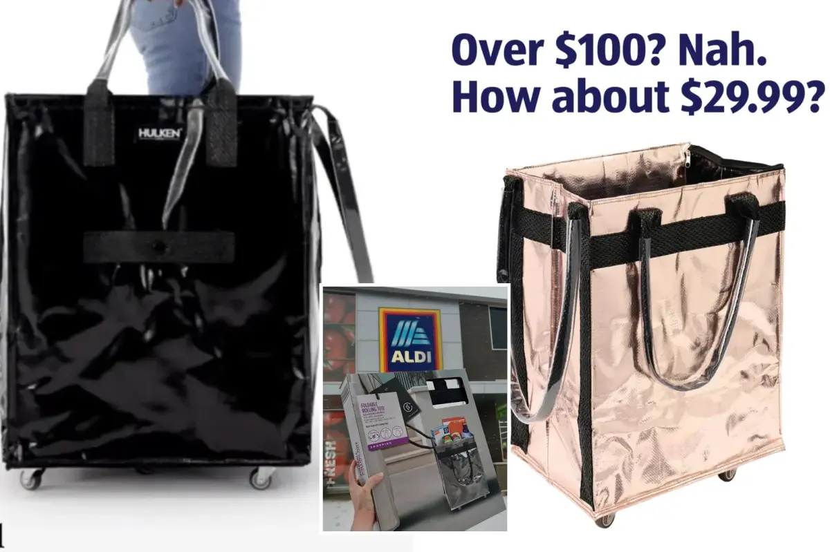 Aldi's $30 copy of the Hulken bag is the must-have tote of 2026 (Apologies, Trader Joe's)