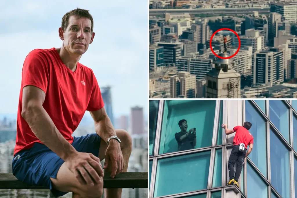 Alex Honnold talks about his 'embarrassing' earnings after free-climbing Taipei 101