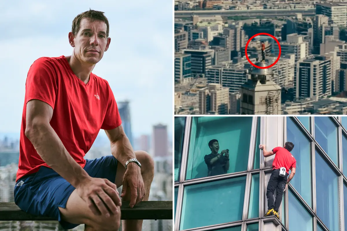 Alex Honnold talks about his 'embarrassing' earnings after free-climbing Taipei 101