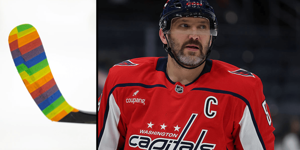 Alex Ovechkin and many Washington Capitals players do not participate in Pride Night tradition