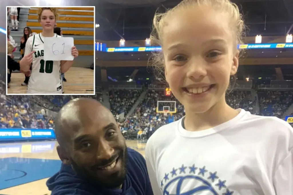 Amalia Holguin, coached by Kobe Bryant, scored 61 points