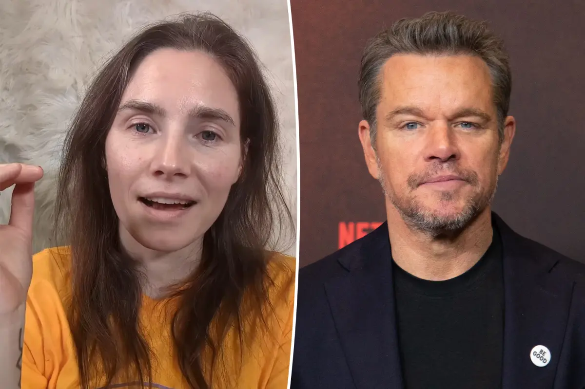 Amanda Knox responds to Matt Damon’s remarks about cancel culture and prison time