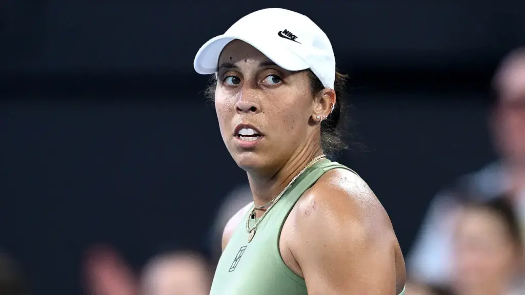 American tennis player makes a jab at Trump during the Australian Open