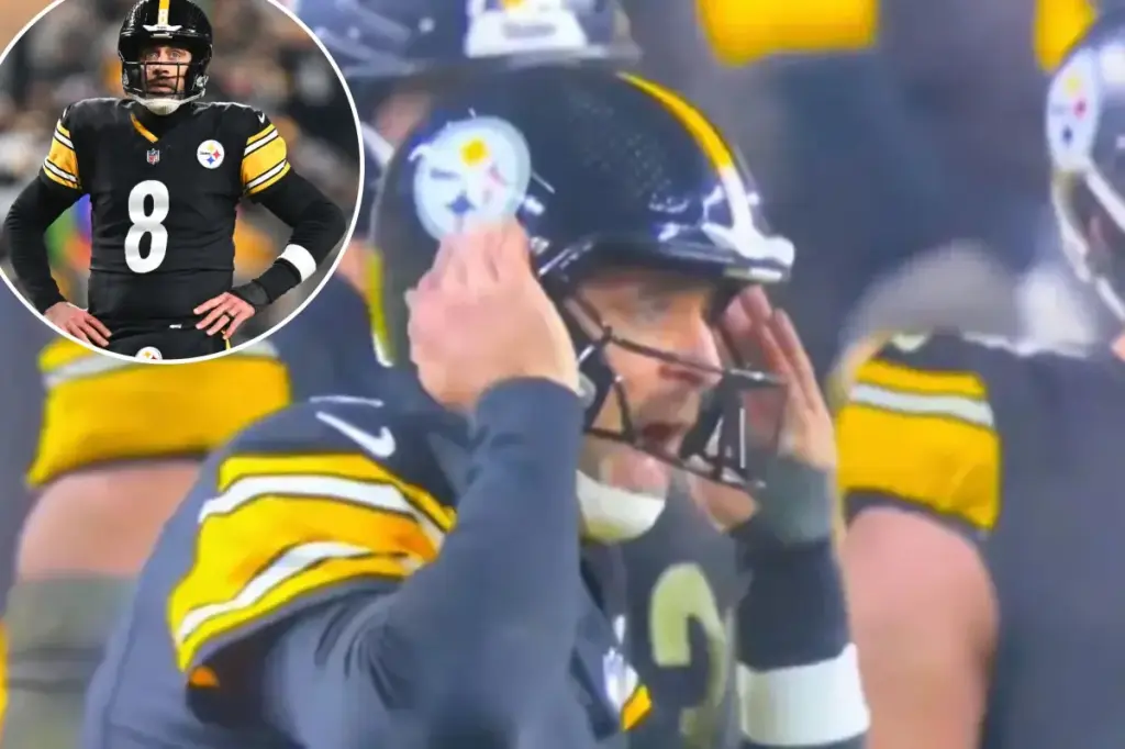 Angry Aaron Rodgers erupts over helmet problems in the closing moments
