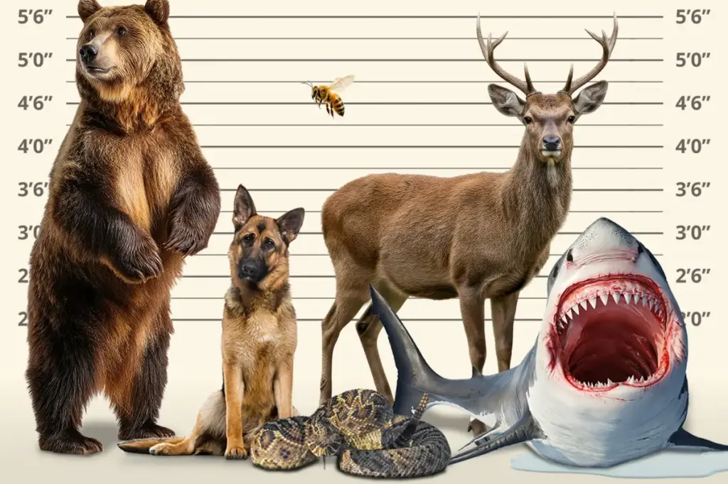 Animal attacks have been increasing since the 1980s.