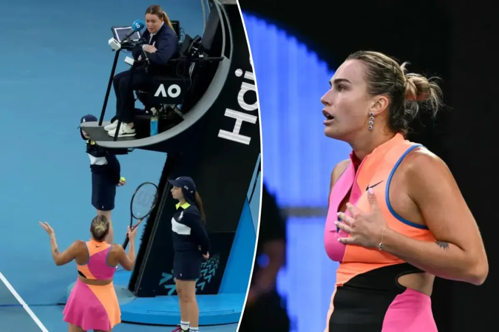 Aryna Sabalenka caught in controversy over grunting at Australian Open